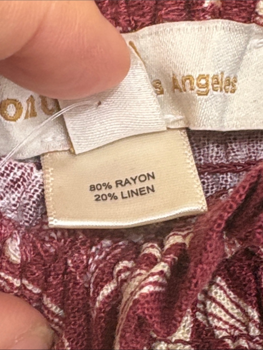 Monteau Los Angeles | NWT Strapless ResortWear Linen Blend Smocked Maxi Dress XS - Picture 10 of 16